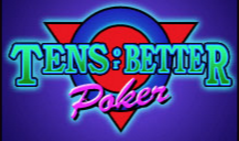 tens or better video poker logo