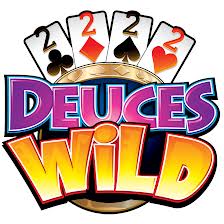 deuces wild video poker logo