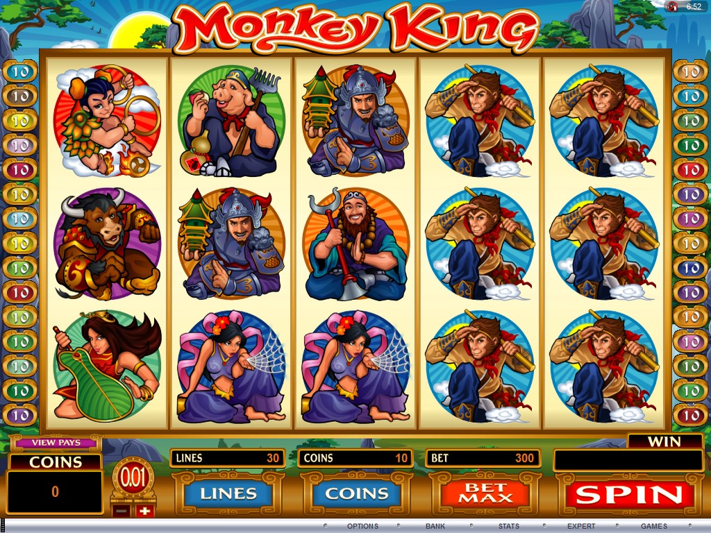 Monkey king gambling machine
