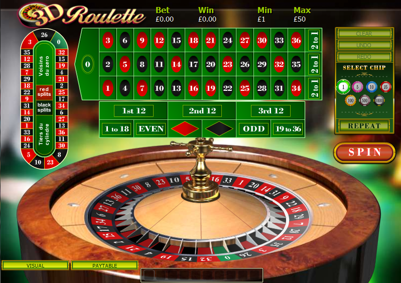 play roulette online